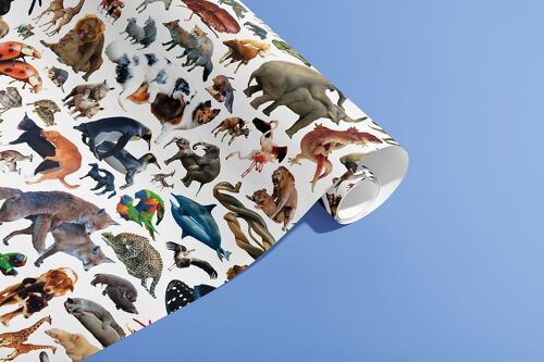 Noah's Ark Wrapping Paper