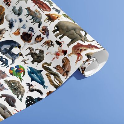 Noah's Ark Wrapping Paper