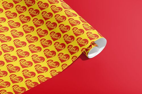 Tough Love Wrapping Paper