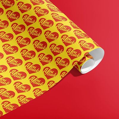 Tough Love Wrapping Paper