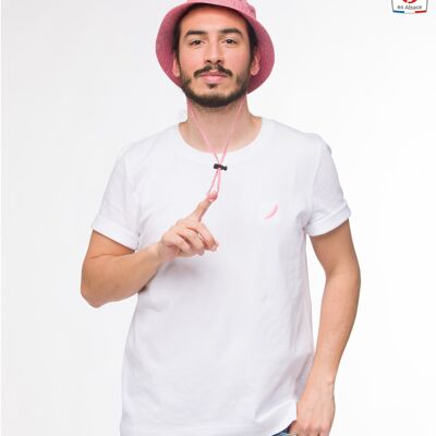 T-shirt unisex con ricamo salsiccia Knack