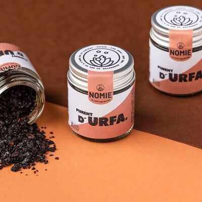 Piment d'Urfa Noir, petit pot de 30ml