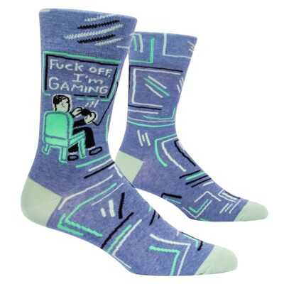 Fuck Off, I'm Gaming Men's Socks