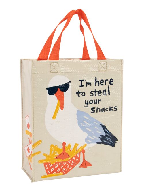I'm Here To Steal Your Snacks  - Blue Q Handy Tote