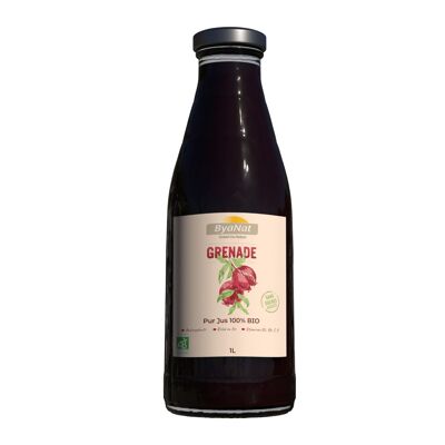 Pure Pomegranate Juice 100% ORGANIC, 1L
