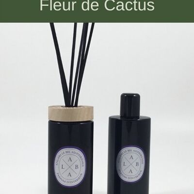 Diffuseur par Capillarité 200 ml - Parfum Fleur de Cactus
