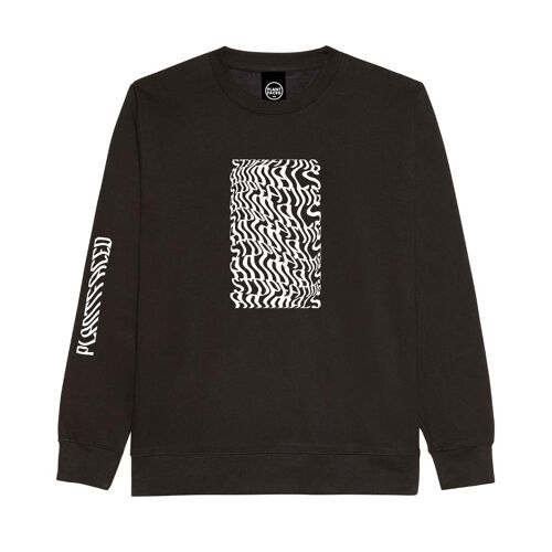 Illusions Sweater - Stop Eating Animals - Medium - Black