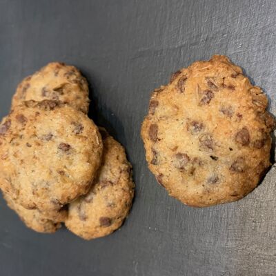 Kleine BIO-Kekse mit Brauereigetreide und Vollmilchschokolade – BULK