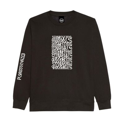 Pull Illusions - Arrêtez de manger des animaux - XL - Noir