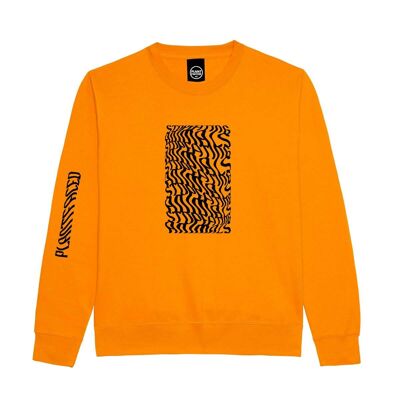 Suéter Illusions - Deja de comer animales - XL - Alarma naranja