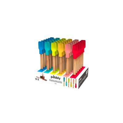 Présentoir de 36 mini spatules