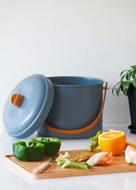 Secchio per compost – 7 L - ardesia