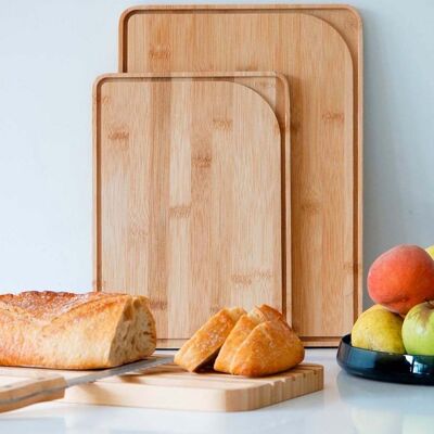 Cutting board with channel S