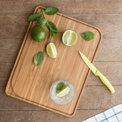 Cutting board with channel M