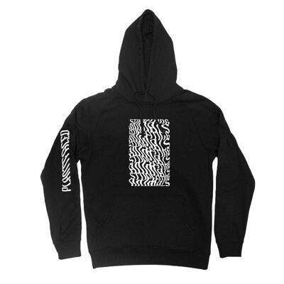 Illusions Hoodie - Stop Eating Animals - XL - Black