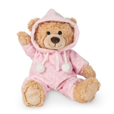 Pajama bear pink 30 cm - soft toy - soft toy