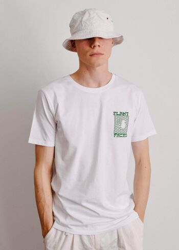 T-shirt double Make The Connection - Blanc - Moyen - Blanc 4