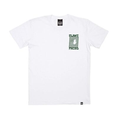 T-shirt double Make The Connection - Blanc - Grand - Blanc