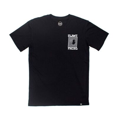 T-shirt double Make The Connection - Blanc - Petit - Noir