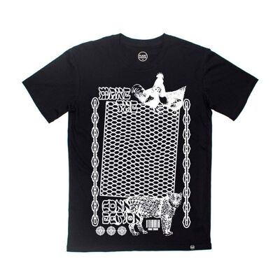 T-shirt Make The Connection 1S - Noir - Petit - Noir