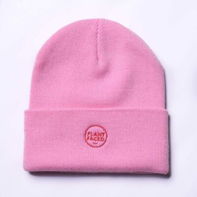 Pflanzliche Mütze - Bubblegum Pink