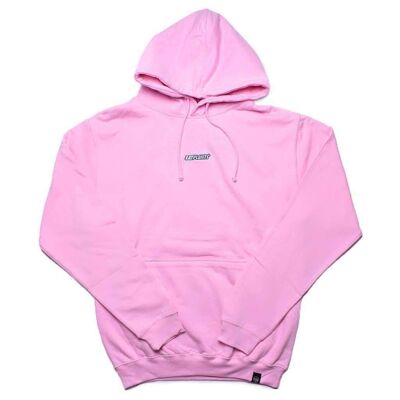 Eat Plants Hoodie - Baby Pink - Small - Baby Pink