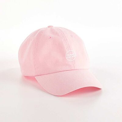 Chapeau Papa à Face Végétale - Rose Pastel