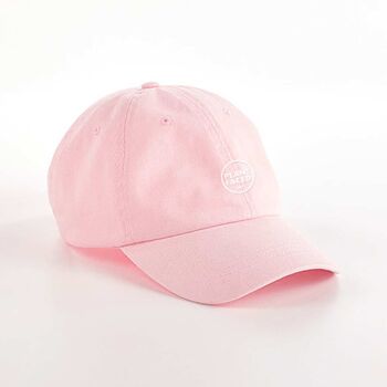 Chapeau Papa à Face Végétale - Rose Pastel 3