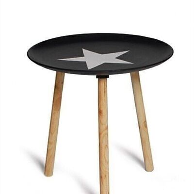 Side table with star 54/ø 54 cm PU 2