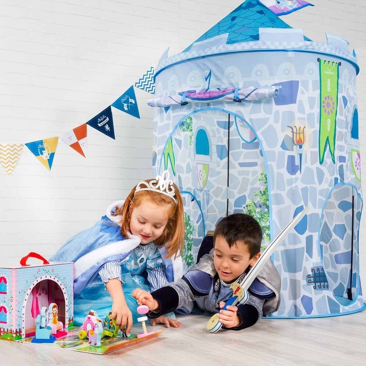 Buy wholesale Large folding fabric castle