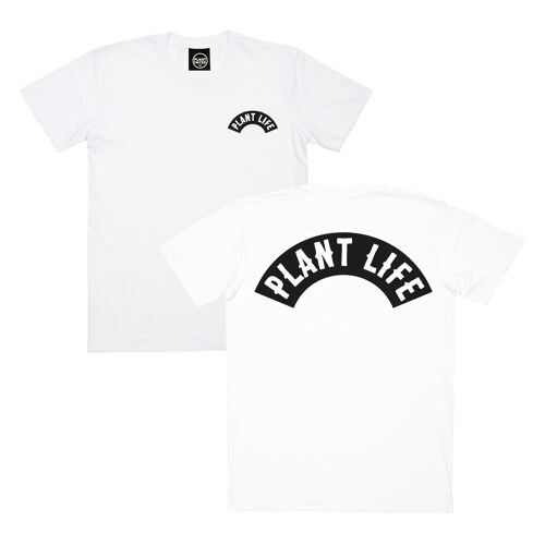 Plant Life Classic - Heather Grey T-Shirt - XS - White