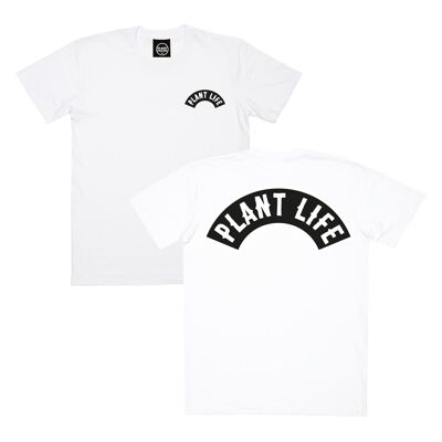 Plant Life Classic - Heather Grey T-Shirt - Small - White