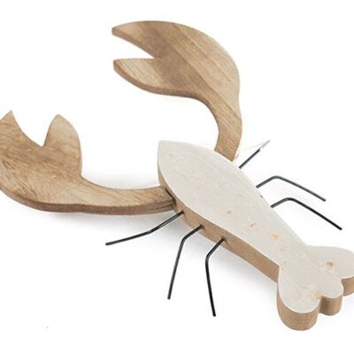 Homard naturel/blanc 32 cm UE 8