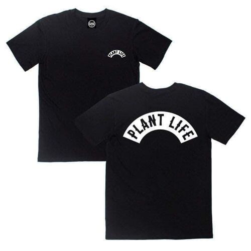 Plant Life Classic - Heather Grey T-Shirt - Small - Black