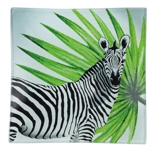 Teller Zebra 15x15 cm VE 12 Wild life