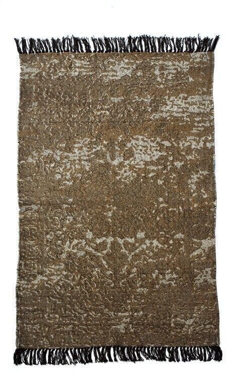 Alfombra marrón 90x150 cm PU 2