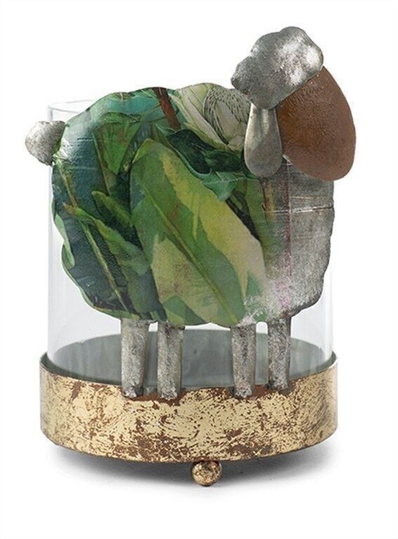 Portacandela pecora 15 cm PU 4