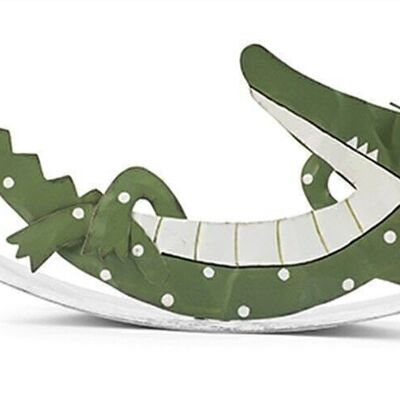 Schaukel Krokodil 36 cm VE 4