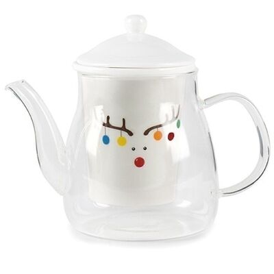 Teapot with reindeer head 500 ml VE 4