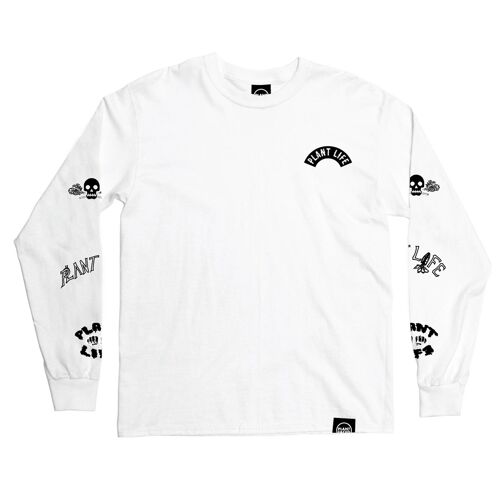 Plant Life Long Sleeve - White - Medium - White