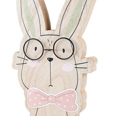 Coniglietto con occhiali 26 cm PU 6