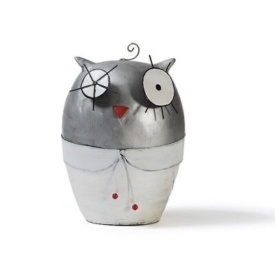 Display owl with collar 22 cm PU 2