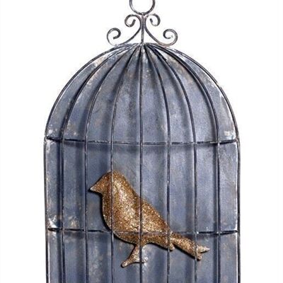 Pendant birdcage 25 cm PU 4