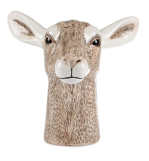 Vase Antilope Kopf 23 cm VE 2