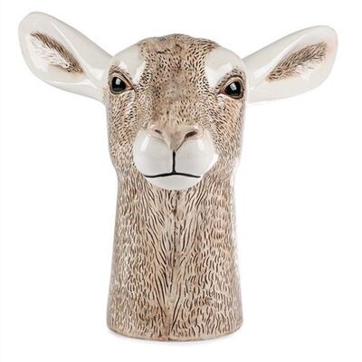 Vase antelope head 23 cm PU 2