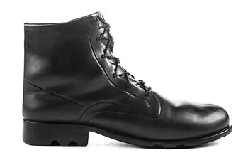 Chaussure homme noir 14 cm PU 2