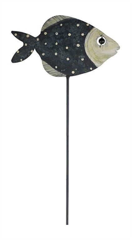 Sticker Fisch 30x16+Stick 65 cm VE 4