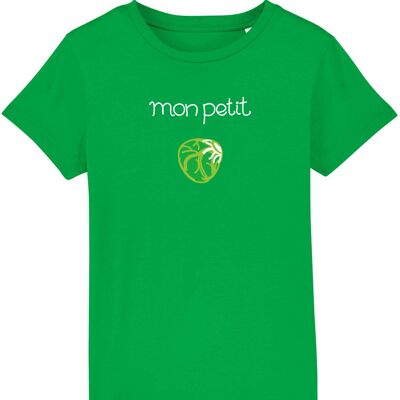 T-shirt Enfant Mon petit Chou - Couleur Vert vif