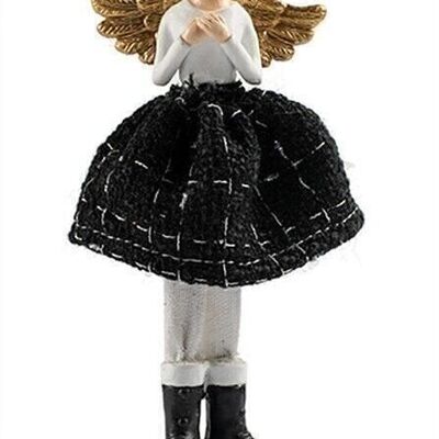 Angel with black skirt 17 cm PU 12