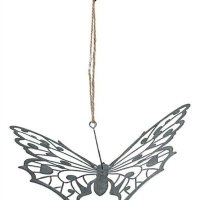 Pendentif papillon 16 cm UE 6